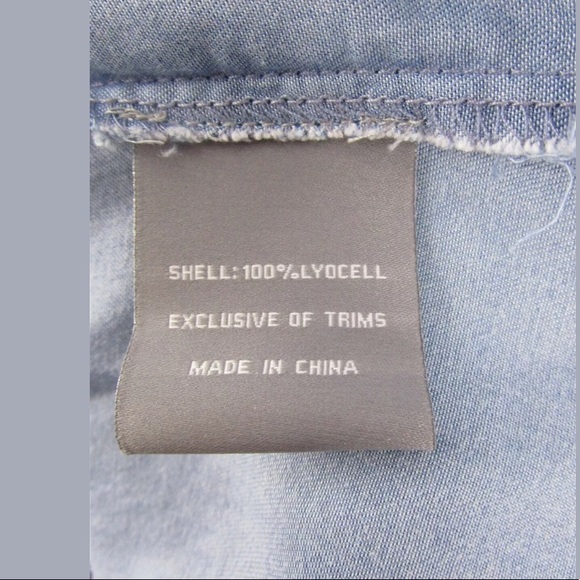 Bagatelle Cold Shoulder Ruffle Top Blue Size XL - Picture 8 of 8